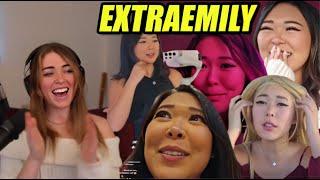 QTCinderella REACTS to ExtraEmily CLIPS