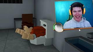 MangoTango! KISSING A PRISONER IN ROBLOX PRISON LIFE !