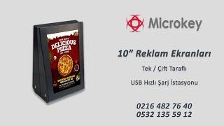 10" Dijital Reklam Standı