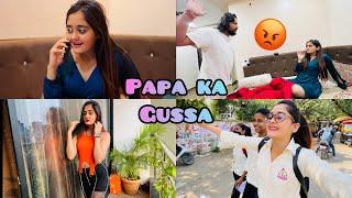 Exam Ka 1st Day & Papa ne kar di Dhulai | Itna gussa kabhi nai dekha hoga Full Funny | Bindass Kavya