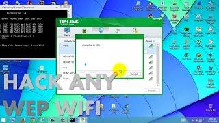 How to hack WiFi : Hack any WEP WiFi in easy steps