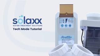 Solaxx Troubleshooting PureChlor Tech Mode Test (Low Salt/ Check Cell Solid)