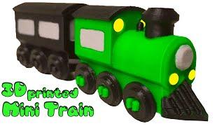 Mini Train toy - 3d print