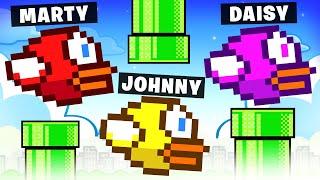 Johnny Plays FLAPPY BIRD ROBLOX!