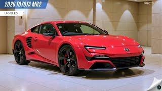 All-New 2026 Toyota MR2 Unveiled - Become the new Legendary sports car!