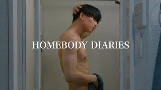 Homebody Diaries｜An indoor but fulfilling day｜Holiday to enjoy shisha｜Housework, muscle training