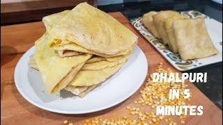 The Softest Dhalpuri In 5 Minutes #quarantineeats #stayhome - Episode 209