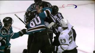 Jason Demers vs. Linesman