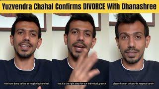 Cricketer Yuzvendra Chahal Confirms DIVORCE With Wife Dhanashree Verma In Emotional Instagram Video