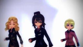 【MMD&パンツァー】隊長5人で一騎当千【GIRLS und PANZER】【ガルパン】