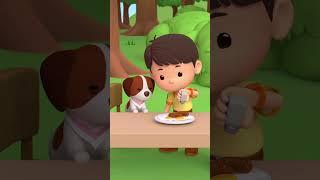 Breakfast is MINE!  | Leo the Wildlife Ranger | Kids Cartoon | #shorts #animals #animation