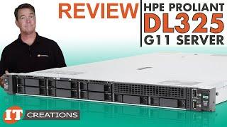 4th Gen AMD Powered HPE ProLiant DL325 Gen 11 Server REVIEW | IT Creations