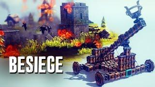 Besiege. СОЗДАТЬ  МАШИНУ ДЛЯ УБИЙСТВ