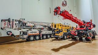 Lego Technic Liebherr LTM 11200 Crane Weight lifting test