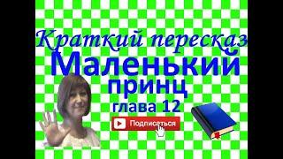 Краткий пересказ А.де Сент-Экзюпери "Маленький принц" глава 12