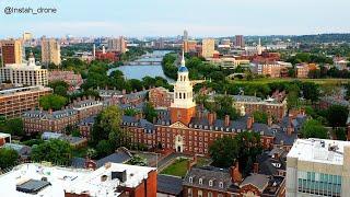 Aerial Scenes from a quiet Cambridge MA