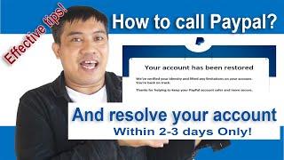 How to restore your PayPal limited account within 2 - 3 days only tips and guides