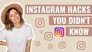 7 INSTAGRAM HACKS YOU DIDN'T KNOW | INSTAGRAM GROWTH TIPS 2021