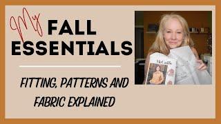 Problems with Fitting my Fall Essential Patterns