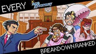 Every Ace Attorney Breakdown Ranked