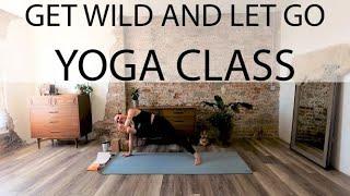 Get Wild and Let Go Zoom Yoga Class `