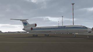 Рейсы 188/187 UUDD (Domodedovo) - ULLI (Pulkovo) - UUDD (Domodedovo) Tu-154M RA-85708 KrasAir