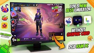 Top 3 New Emulators For Low End PC Free Fire | Best Android Emulator For PC (2024)