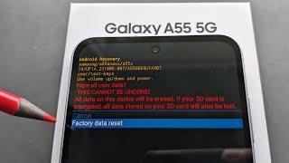 How to Hard Reset Samsung Galaxy A55 5G ( Hard + Soft Factory Reset / Delete all Data & Security)