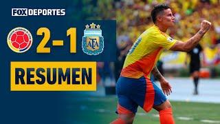  ¡FIN AL INVICTO! | Colombia 2-1 Argentina | HIGHLIGHTS | Jornada 8 | Eliminatorias 2026