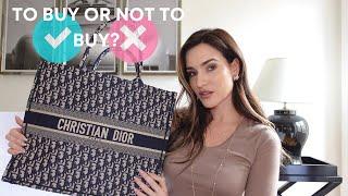 DIOR BOOK TOTE REVIEW Pro's & Con's | IS IT STILL WORTH BUYING?  | WATCH BEFORE YOU BUY!