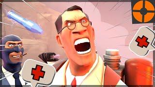 TF2: Medic Has to Do EVERYTHING By Himself!