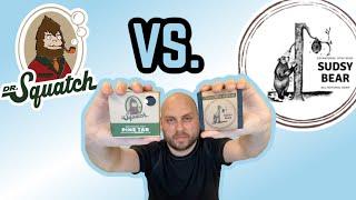 DR. SQUATCH vs. SUDSY BEAR! 11 Scents Compared!