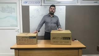 Coolman ısıtıcı paket içeriği ve montajda yapılması gerekenler