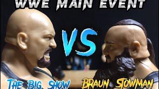 Braun Strowman vs The Big Show, WWE stop motion Extreme Rules match, Stop Motion Action