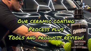 Ceramic coating process Tools and Products for car detailing @ObsessedGarage @DrBeasleys #detail