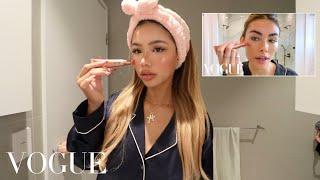 Following Madison Beer's Vogue Makeup Routine..