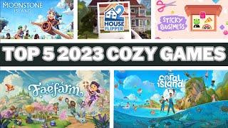 My top 5 cozy games of 2023 (giveaway closed)