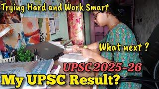 My UPSC result 2025| A day in the life of UPSC Aspirant #upsc