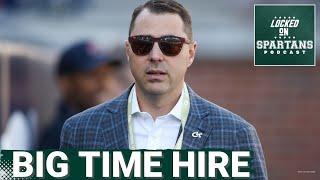 Michigan State ACES athletic director hire in J Batt; MSU football recruiting gets COMMIT from LB