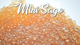 How to Cook Mini Sago (Tapioca Pearl) | ANG SARAP GRABE