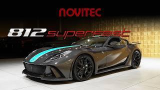 You've NEVER seen a Ferrari like this! 1of1 Full Carbon 812 N-Largo S by Novitec | 4K