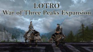 LOTRO War of Three Peaks Expansion Cosmetics