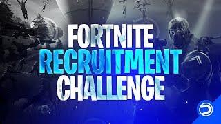 DareRising: Fortnite Recruitment Challenge #DareFRC