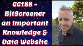 CC188 - BitScreener an Important Knowledge & Data Website