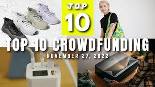 TOP 10 MOST SUCCESSFUL CROWDFUNDING CAMPAIGNS THIS WEEK ( NOV 27, 2022 ) | Gizmo-Hub.com