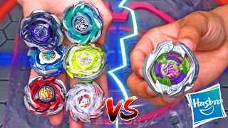NEW HASBRO SABER SAMURAI vs ALL CX BEYS Beyblade X Battle