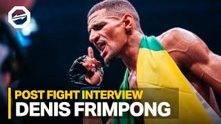 Denis Frimpong  Post-Fight Interview | OKTAGON 68