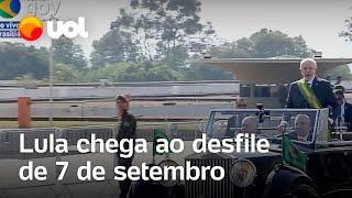 7 de setembro em Brasília: Lula chega ao desfile sem a primeira-dama Janja