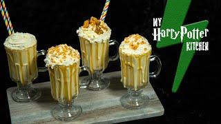 Homemade BUTTERBEER MILKSHAKE Recipe | My Harry Potter Kitchen | Chamber of Secrets (Ep. 28)