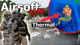 Airsoft Trio DOMINIERT das Feld mit THERMAL 